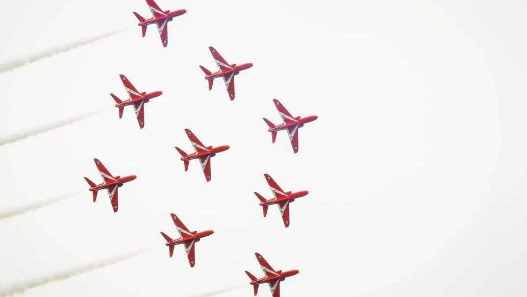 Red Arrows air display